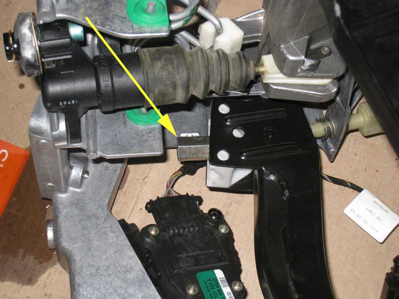 Audi B5 S4 Master Cylinder Removal And Pedal Assembly Removal