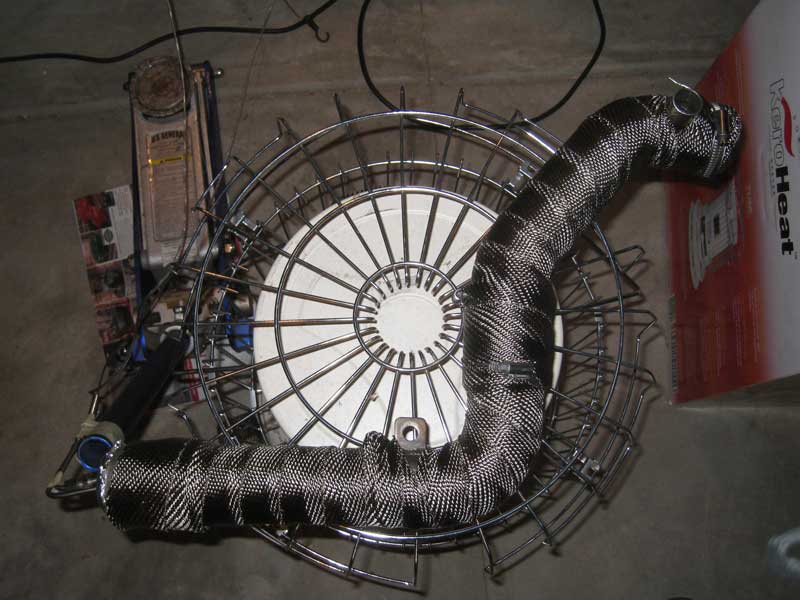 Exhaust Heat Shield Wrap Test MyAudiS4