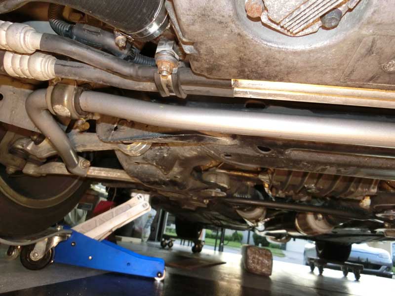 Stabila anti-roll bar installed