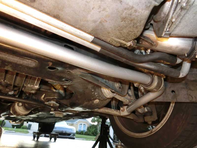 Stabila anti-roll bar installed